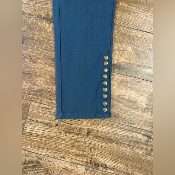 Soft Surroundings Blue Metro Leggings Pant Medium, Soft Surrounding Navy - Picture 3 of 10